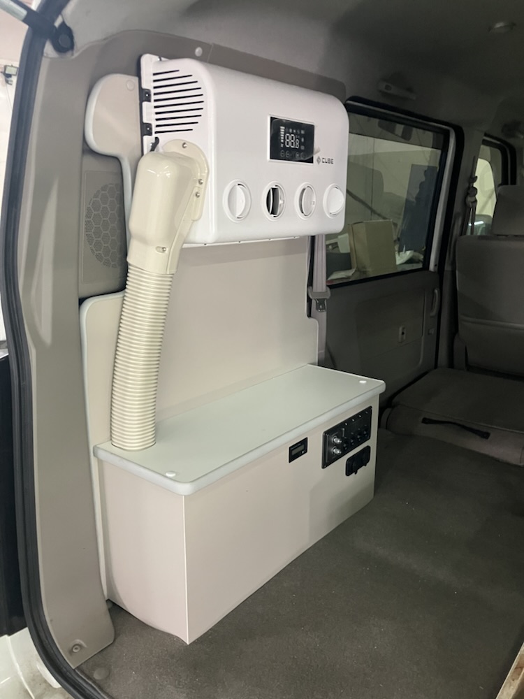 パーキングクーラー取り付け！